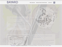 Tablet Screenshot of bayard-sans-reproche.com
